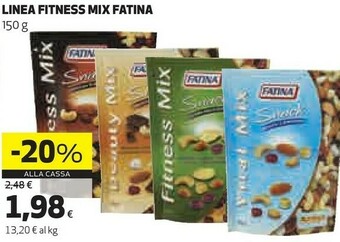 Coop Fatina Linea Fitness offerta