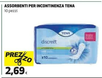 Coop Tena Assorbenti Per Incontinenza offerta