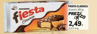 Coop Ferrero Fiesta offerta