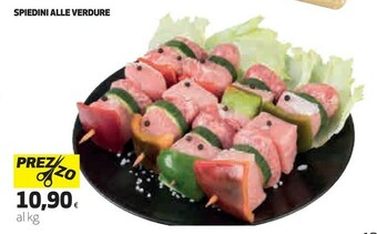 Coop Spiedini Alle Verdure offerta