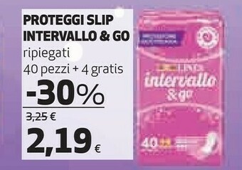 Coop Lines Proteggi Slip Intervallo & GO offerta