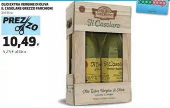 Coop Farchioni Olio Extra Vergine Di Oliva Il Casolare Grezzo Naturale 1000 G(ml) offerta