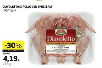 Coop Aia Diavoletto Di Pollo Con Spezie offerta