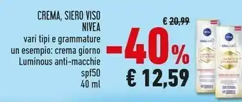 Conad Superstore Nivea Crema Viso offerta
