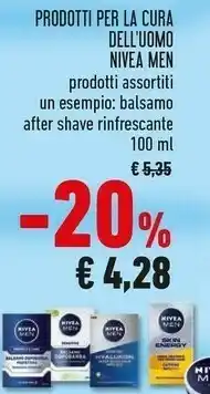 Conad Superstore Nivea Prodotti Per La Cura Dell Uomo offerta
