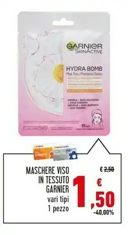 Conad Superstore Garnier SkinActive Hydra Bomb offerta