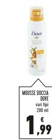 Conad Superstore Dove Mousse Doccia offerta
