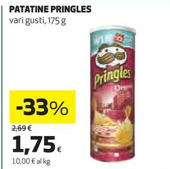 Coop Pringles Patatine offerta