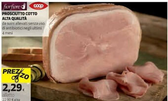 Coop Coop Prosciutto Cotto Alta Qualita offerta