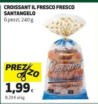 Coop Palombini Santangelo Croissant Il Fresco offerta