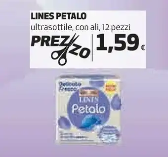 Coop Lines Petalo Ultrasottile Con Ali 12 Pezzi offerta