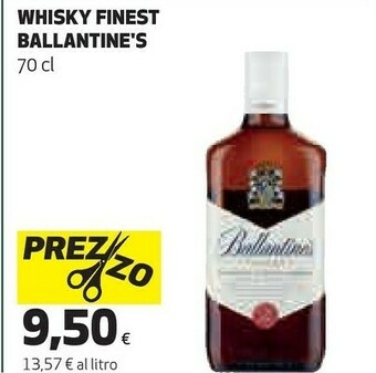 Coop Ballantine’s Finest 0.7L Blended Whisky Scotland offerta