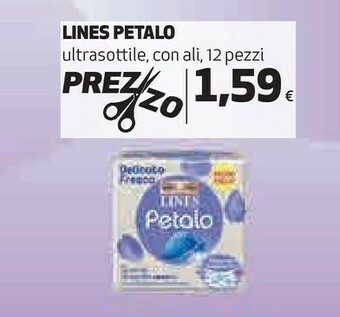 Coop Lines Petalo Ultrasottile Con Ali 12 Pezzi offerta