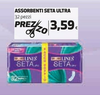 Coop Lines Assorbenti Seta Ultra offerta