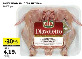 Coop Aia Diavoletto Di Pollo Con Spezie offerta