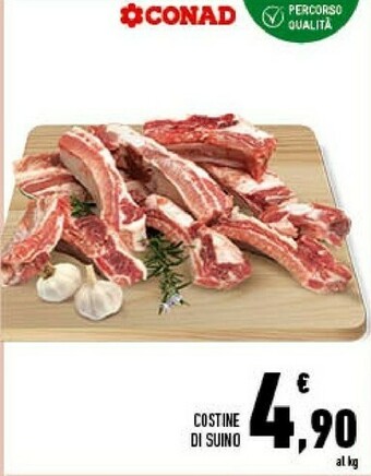 Conad City Costine Di Suino offerta