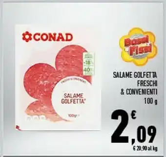 Conad City Conad - Salame Golfetta 100 G offerta