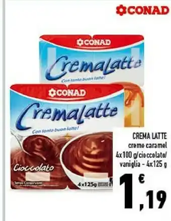 Conad City Conad - Latte Crema 100 G(ml) offerta