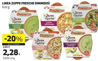 Coop Dimmidisì Linea Zuppe Fresche offerta