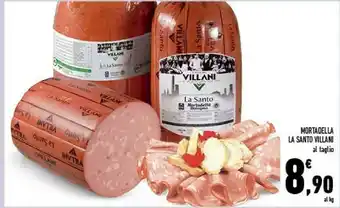 Conad City Villani Mortadella La Santo offerta