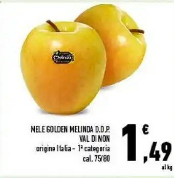 Conad Melinda Mele Golden DOP Val Di Non offerta