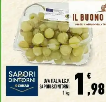 Conad City Sapori & Dintorni Uva Italia IGP offerta