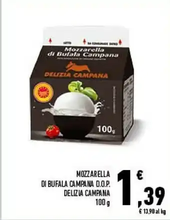Conad City Delizia campana Mozzarella Di Bufala Campana DOP offerta