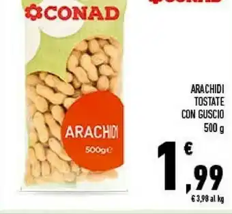 Conad Conad Arachidi Tostate offerta