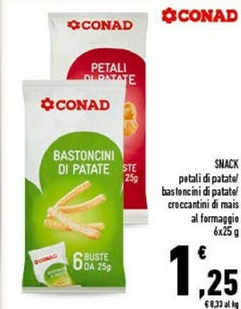 Conad City Conad - Petali Di Patate 150 G(ml) offerta