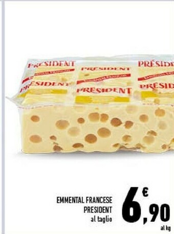 Conad Prèsident Emmental Francese offerta