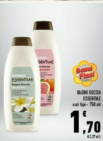 Conad City Conad Bagno Doccia Essentiae offerta