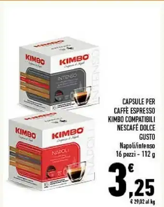 Conad Kimbo Espresso Napoli offerta