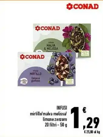 Conad Kimbo Conad Infusi offerta