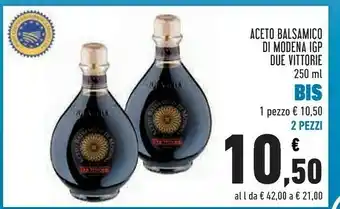 Conad Due Vittorie Ceto Balsamico Di Modena Igp offerta