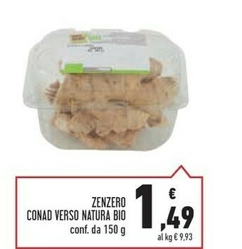Conad Conad Zenzero Verso Natura Bio offerta