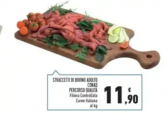 Conad Conad Straccetti Di Bovino Adulto offerta