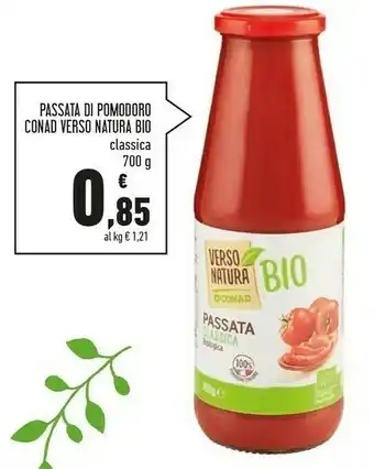 Conad Conad Natura Bio Passata Di Pomodoro offerta
