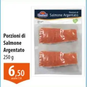 Porzioni di Salmone Argentato 250 g