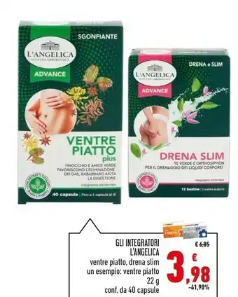 Conad L'angelica Ventre Piatto offerta