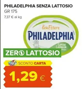 Mondelez - Philadelphia Senza Lattosio 175 g(ml)