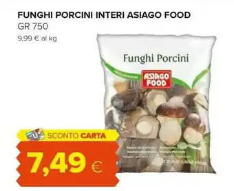 Oasi Asiago Food Funghi Porcini offerta