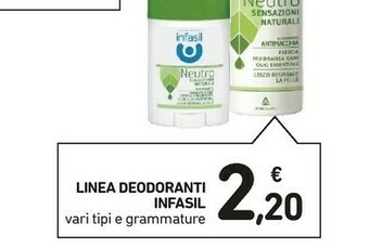 Conad Infasil Deodorante offerta