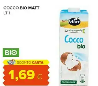 Oasi Matt - Latte Di Cocco Bio 1000 G(ml) offerta
