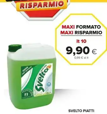 Oasi Svelto Detersivo Piatti offerta