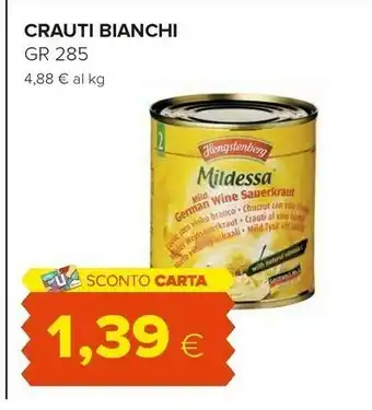 Oasi Hengstenberg Crauti Bianchi offerta