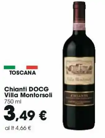 Carrefour Villa Montorsoli Chianti DOCG 750ml offerta