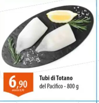 Tubi di Totano del Pacifico - 800 g