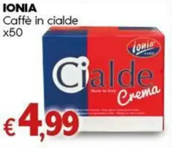 IONIA Caffè in cialde x50