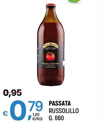 A&O PASSATA RUSSOLILLO G. 660 offerta
