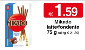 Mikado latte/fondente 75 g
